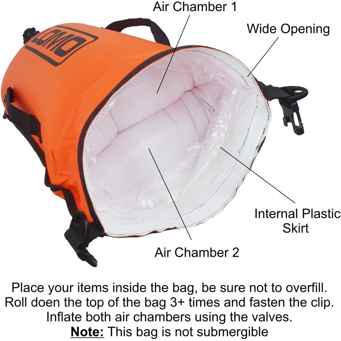 Герметична плаваюча сумка Lomo Drybag для водних видів спорту