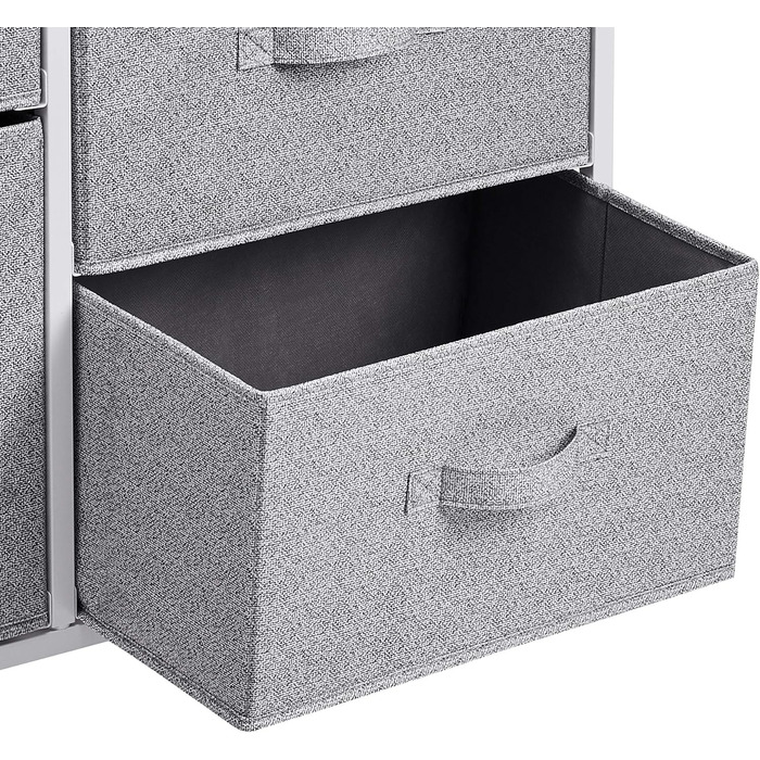 Amazon Basics шафа для зберігання одягу з 5 тканинними шухлядами, біла