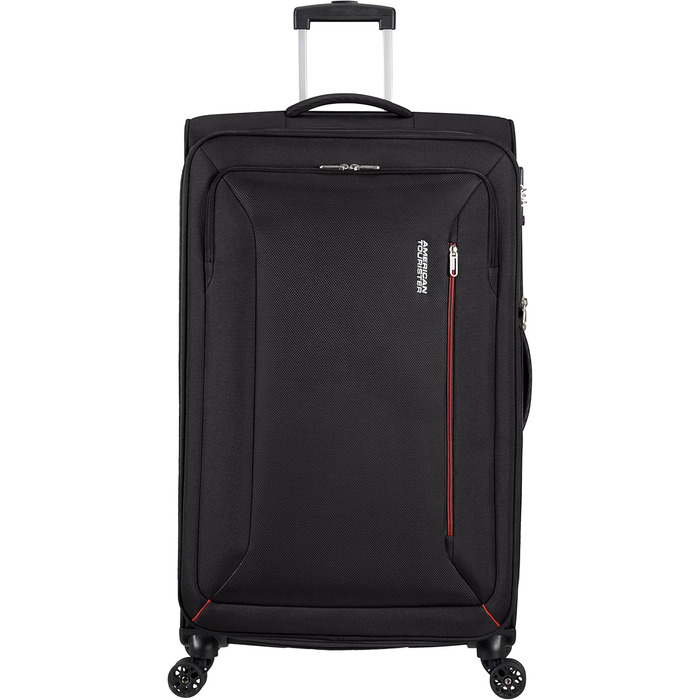 Валіза American Tourister Hyperspeed розширювана, 80 см, 109/116 л, бірюзова (Deep Teal) або чорна (Jet Black), Spinner L