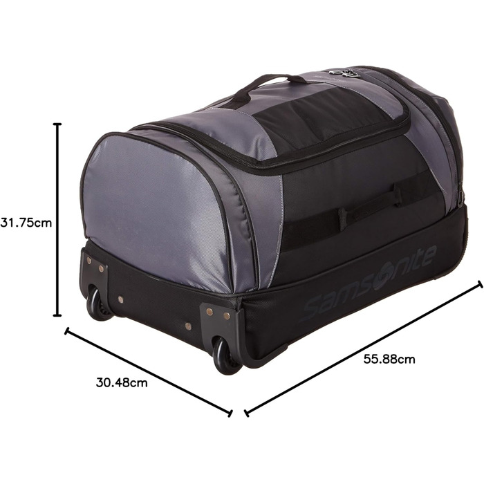 Дорожня сумка на колесах Samsonite Andante 2, унісекс, 81 см, спортивна, з коробкою