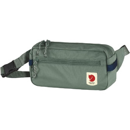 Сумка на пояс Fjällräven High Coast Patina Green — поясна сумка месенджер для подорожей, зелена