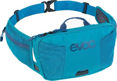Поясна сумка EVOC HIP Pouch 1 л для велосипедних турів, Slate, з AIR PAD системою, двома кишенями на поясі та двома додатковими відділеннями