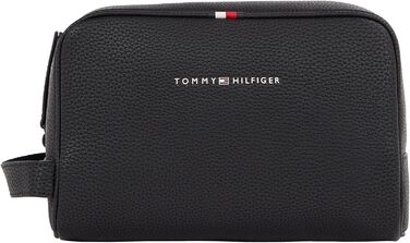 Чоловіча косметичка Tommy Hilfiger Essential з екошкіри, чорна, дорожня, преміум-якість