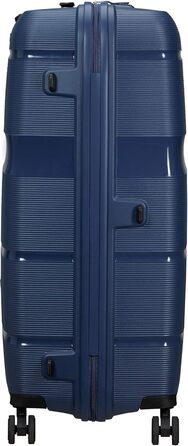 Валіза American Tourister Linex Spinner L, 76 см, 102 л, синя, на 4 колесах
