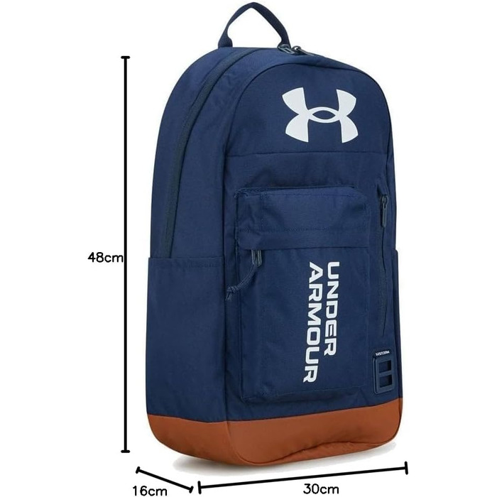 Рюкзак Under Armour UA Halftime, темно-синій/помаранчевий/білий, універсальний розмір