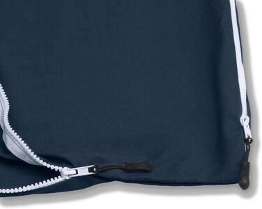 Літній легкий спальний мішок-вкладиш Traveler's Pal з 100% Duraweave, з блискавкою з боку та в ногах, дихаючий та приємний до шкіри, для подорожей та кемпінгу