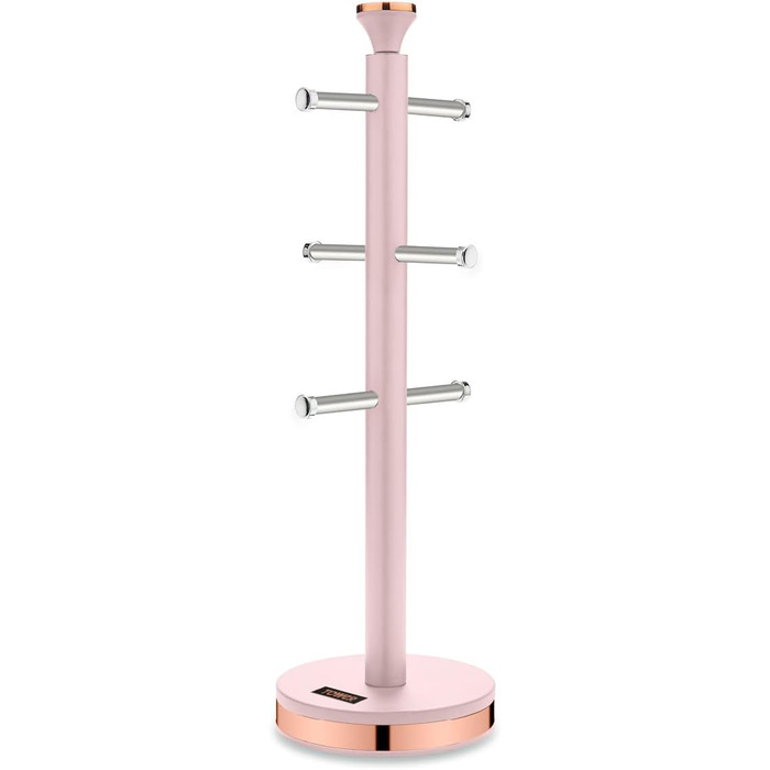 Підставка для чашок Tower Cavaletto з нержавіючої сталі, Marshmallow Pink і рожеве золото