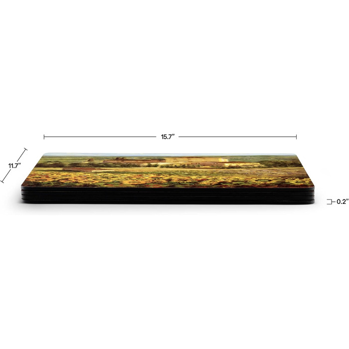 Підставки під чашки Pimpernel Tuscany, 6 шт, пробка, преміум