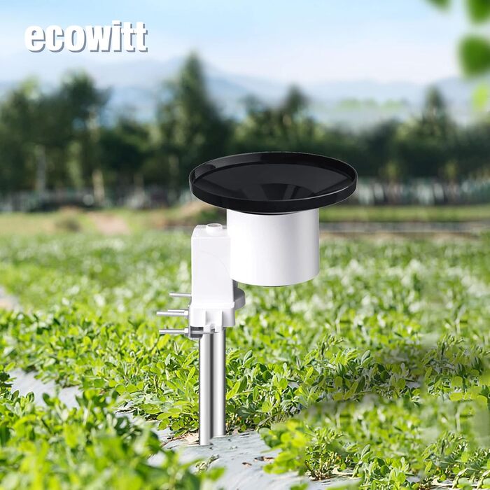 ECOWITT бездротовий датчик дощу WH40 для саду та ферми, автоматичний опадомір, аксесуар до метеостанції