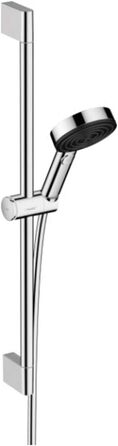 Душовий набір hansgrohe Pulsify Select S, матовий білий, водозберігаюча ручна лійка з 3 режимами, шланг 0,65 м, тримач, хром