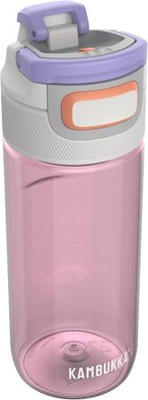 Пляшка для води Kambukka ELTON 500 мл Barely Blush, ударостійка, не вбирає запахи, з мірною шкалою, можна мити в посудомийній машині