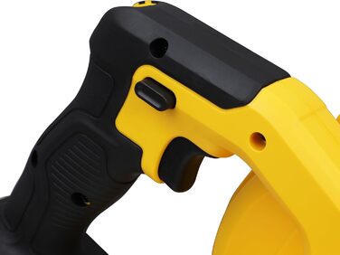 DEWALT акумуляторний повітродув 18В, 290 км/год, 3 режими, без акумулятора та зарядного, DCV100-XJ