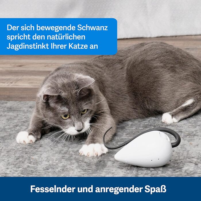 Інтерактивна іграшка для котів PetSafe з таймером, працює на 3 AA батарейках