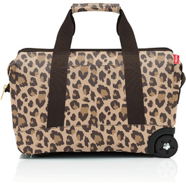 Дорожня сумка на колесах Reisenthel Allrounder Trolley Leo Macchiato, телескопічна ручка, для подорожей, роботи, відпочинку