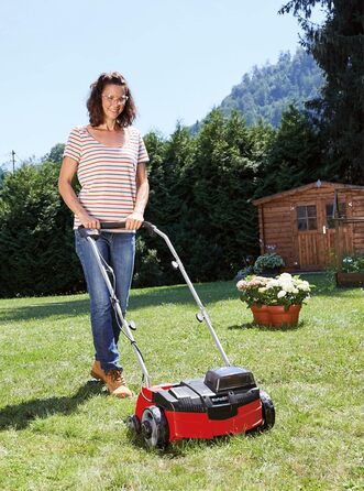 Акумуляторний аератор-скарифікатор Einhell GC-SC 36/31 Li-Solo Power X-Change, 36В, 31 см, 3-в-1, без акумулятора та зарядного пристрою