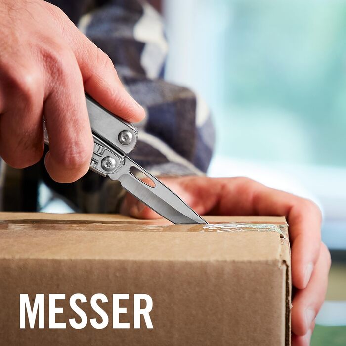 Мультитул Leatherman Wingman 14 в 1 із нержавіючої сталі з нейлоновим чохлом (SIDEKICK Box)