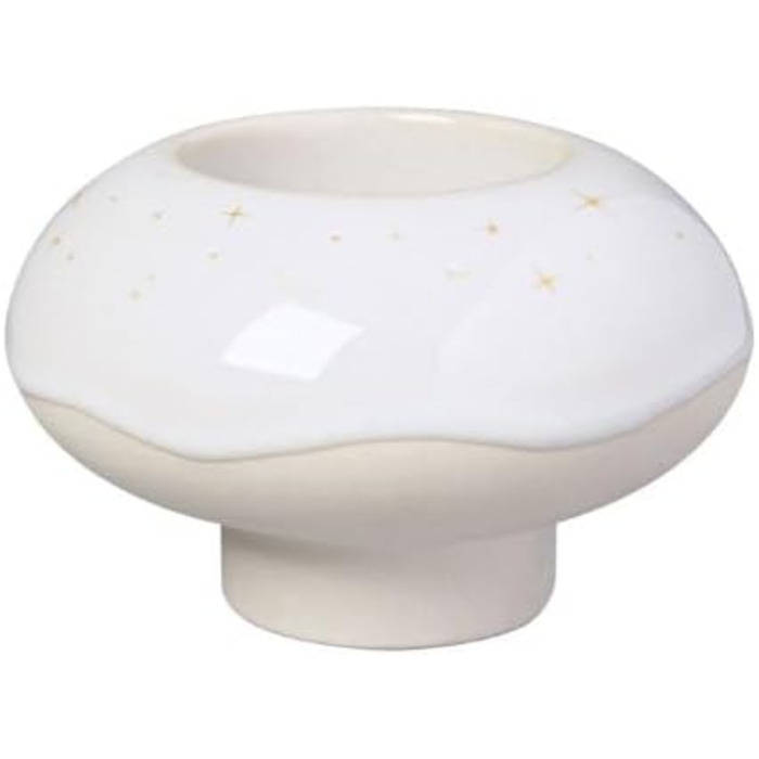 Підсвічник Donut Winter Glow Villeroy & Boch 23,5×8,5×20,5 см, кераміка, святковий декор