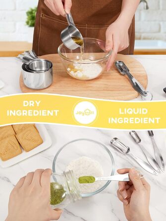 Магнітні мірні чашки для кухні, набір