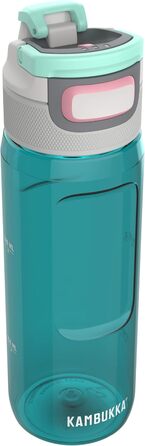 Пляшка для води Kambukka ELTON 500 мл Emerald – ударостійка, стійка до запахів і плям, з мірною шкалою, підходить для миття в посудомийці, зручна для тримання