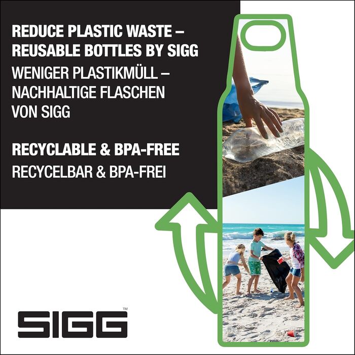 Термос-бутилка SIGG Hot & Cold ONE 0.3 л, ізольована, нержавіюча сталь, без шкідливих домішок, для напоїв, зручне відкривання однією рукою, для туризму та спорту