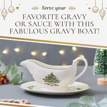 Керамічний набір Spode Gravy Boat & Stand, різнокольоровий