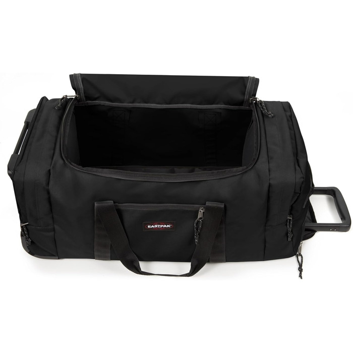 Сумка дорожня Eastpak Leatherface M+ 69 л, чорна, 68.5x32.5x34.5 см