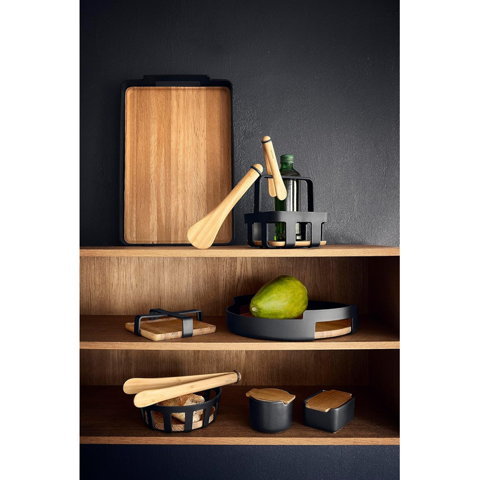 Піднос EVA SOLO Nordic Kitchen, чорний, мінімалістичний дизайн