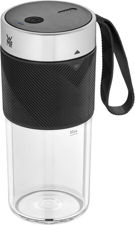 Портативний міні-блендер WMF Küchenminis Mix on the go 300 мл, USB акумуляторний смузі-мейкер для коктейлів, шейків та смузі