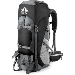 Рюкзак Night Cat Wanderrucksack 70/90 л для туризму, трекінгу, походів, подорожей, для чоловіків та жінок, дихаючий, для кемпінгу, альпінізму, велоподорожей