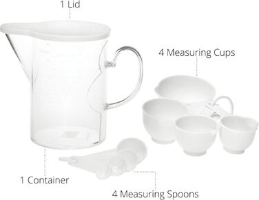 Мірний стаканчик і ложка Supreme Housewares, 10 шт., без бісфенолу А