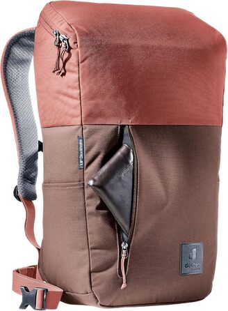 Рюкзак Deuter UP Stockholm 22 л, екологічний, для міста (Raisin-caspia)