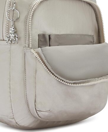 Рюкзак Kipling Seoul S з відділенням для ноутбука, компактний, колір Metallic Glow