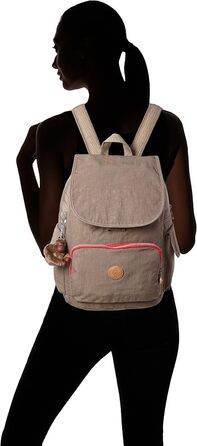 Рюкзак Kipling CITY PACK середній, бежевий комбінований