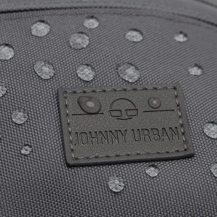 Поясна сумка JOHNNY URBAN Tom, унісекс, водовідштовхувальна, темно-сіра, для фестивалів, стильна кросбоді-сумка на груди з регульованим ременем