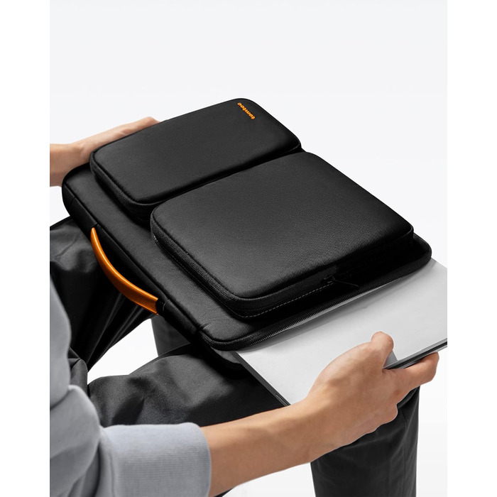 tomtoc 360° Захисний чохол для ноутбука 16'' MacBook Pro M4/M3/M2/M1 Pro/Max (2019-2024), сумка для ноутбука, сумісна з ASUS Vivobook 15/16, Dell Inspiron 15