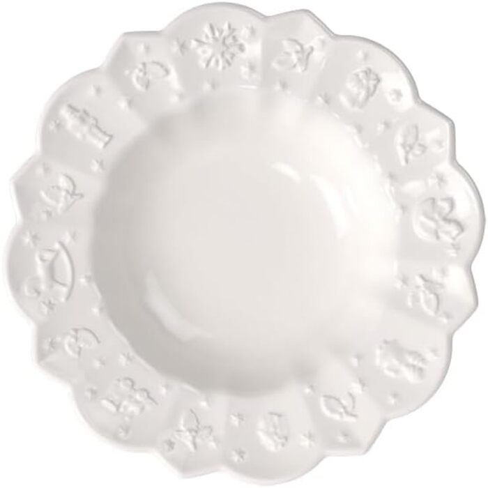 Тарілка для сервірування V&B Toy's Delight Royal Classic біла