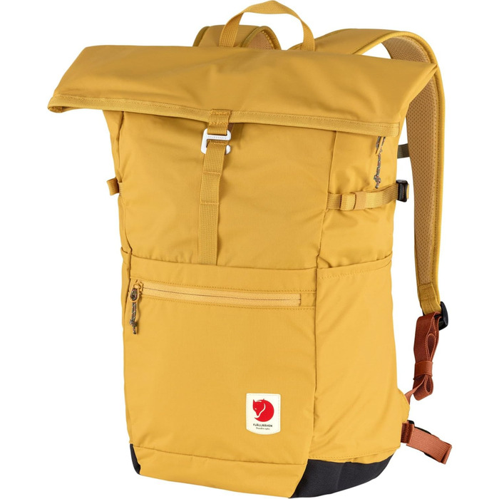 Унісекс рюкзак Fjällräven High Coast Foldsack 24 л, жовтий, спортивний