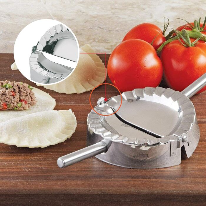 Форма для равіолі Küchenprofi PASTACASA MIDI, 12 см, нержавіюча сталь, підходить для посудомийної машини, для приготування равіолі, вареників, пельменів