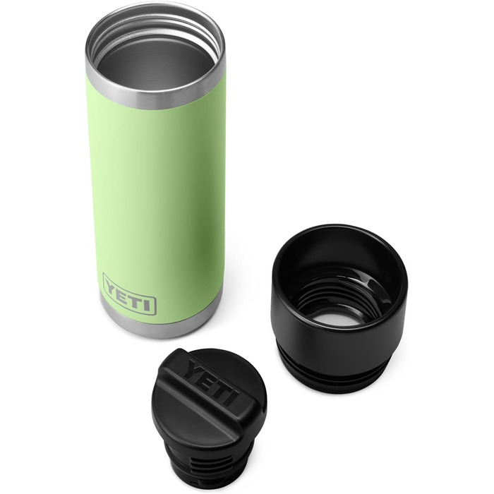 Термос-пляшка YETI Rambler 532 мл з кришкою Hotshot, лайм