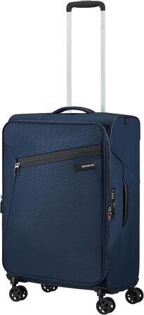 Валіза Samsonite Litebeam Spinner L, розширювана, 77 см, 103/111 л, темно-синя