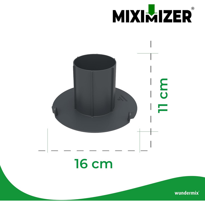 Miximizer® Насадка для подрібнення для Thermomix TM7, TM6, TM5 • Ефективне подрібнення, змішування та нарізка продуктів • Вироблено в Німеччині