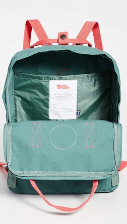 Рюкзак Fjällräven Kånken унісекс зелений Frost Green-peach