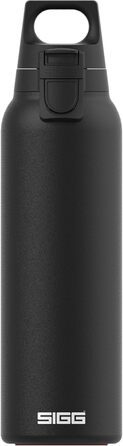 Термос пляшка SIGG Hot & Cold One 0,55 л з ситечком, нержавіюча сталь, чорна, ізольована, герметична, BPA-free, для чаю та напоїв