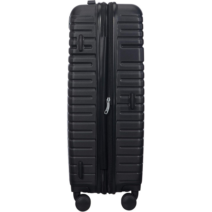 Валіза American Tourister Aero Racer Spinner 68 см, розширювана, 75,5 л, чорна