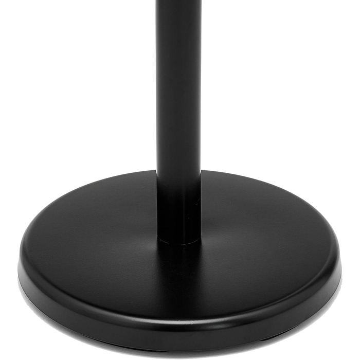 Вішалка для одягу та капелюхів Amazon Basics, 29.5x29.5x167 см, чорна