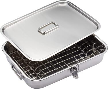 Коптильня KitchenCraft BBQ/Grill для духовки та гриля, 37,5x27 см