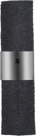 Набір столових приборів WMF my2Go з нержавіючої сталі, 8 предметів: туристичний набір для однієї особи, дорожні прибори з чохлом, екологічний набір для кемпінгу, трубочка та щіточка для чищення, ідеально для подорожей та подарунку