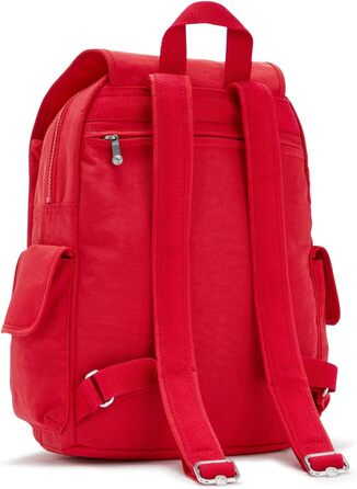 Міський рюкзак Kipling CITY PACK середній, коричневий/червоний