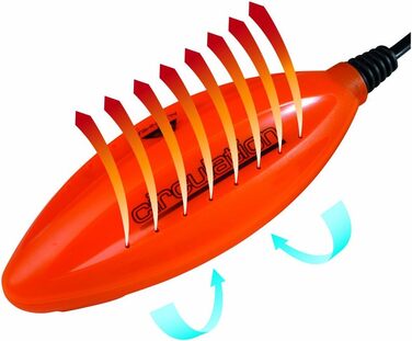 Сушарка для взуття ALPENHEAT Circulation UV 230V, помаранчева, універсальний розмір