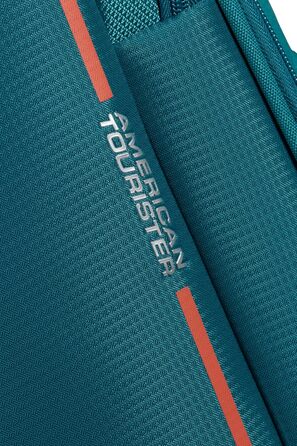 Валіза American Tourister Pulsonic Spinner L, розширювана, 81 см, 113/122 л, бірюзова (Stone Teal), мала 55 см, 43.5 л